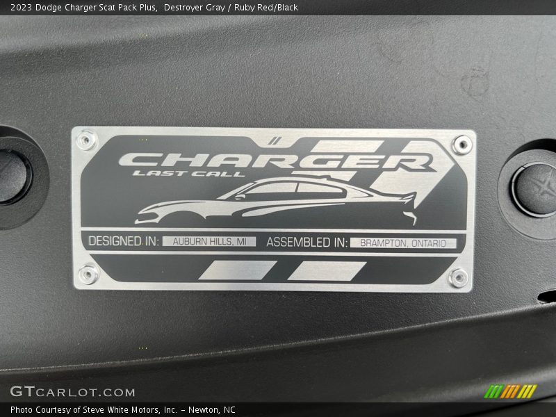  2023 Charger Scat Pack Plus Logo