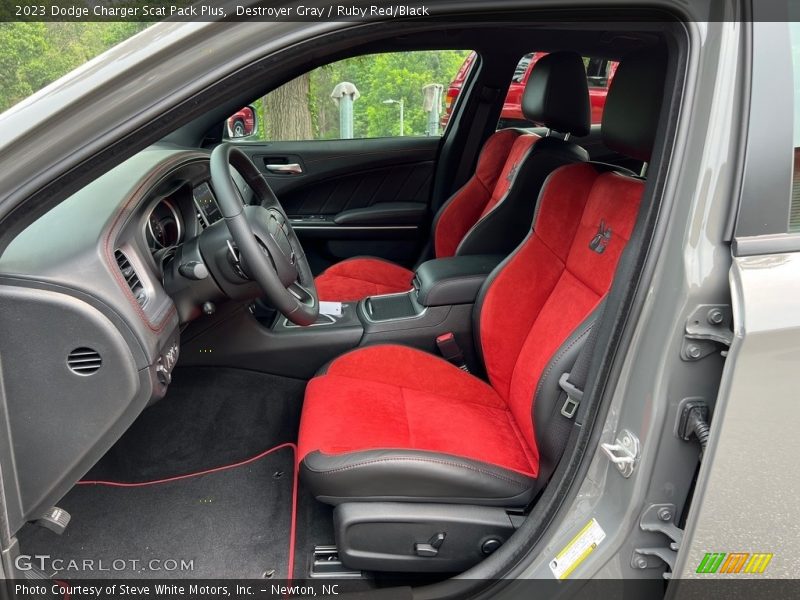  2023 Charger Scat Pack Plus Ruby Red/Black Interior