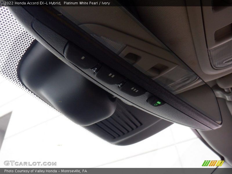 Platinum White Pearl / Ivory 2022 Honda Accord EX-L Hybrid