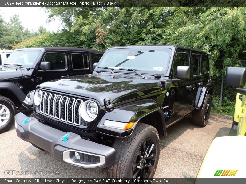  2024 Wrangler 4-Door Sahara 4xe Hybrid Black