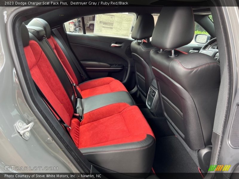Rear Seat of 2023 Charger Scat Pack Plus