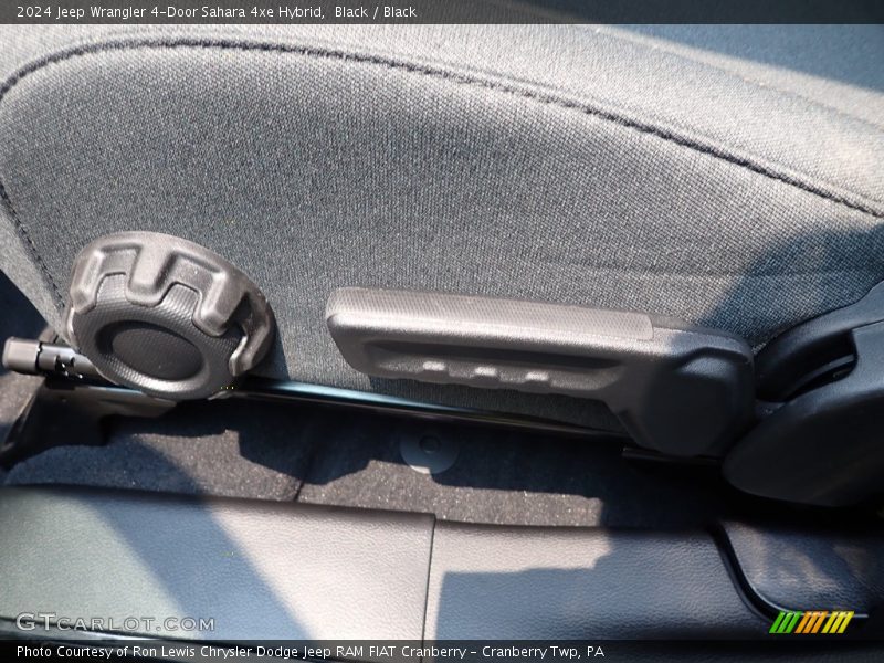 Front Seat of 2024 Wrangler 4-Door Sahara 4xe Hybrid
