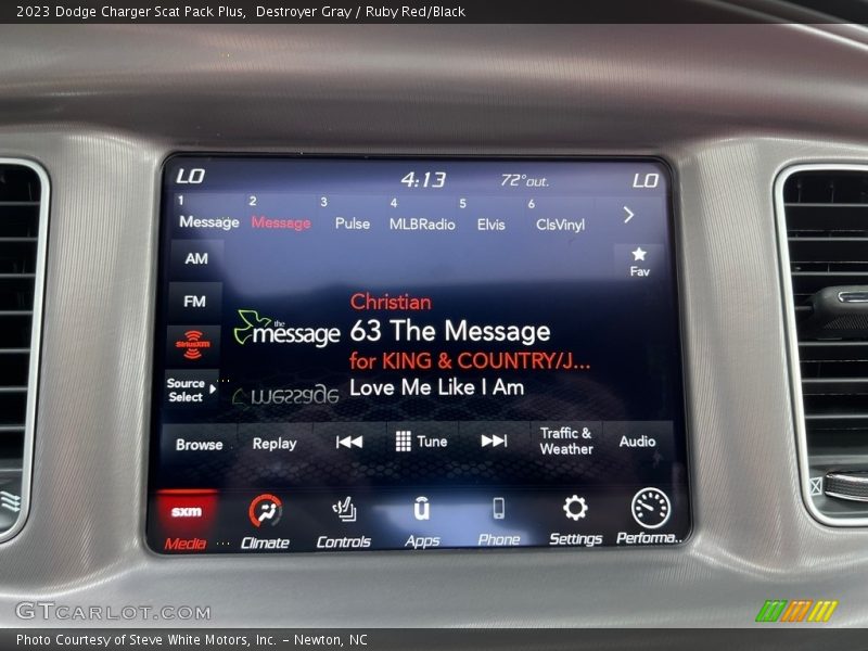 Audio System of 2023 Charger Scat Pack Plus