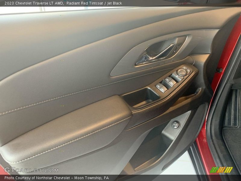 Radiant Red Tintcoat / Jet Black 2023 Chevrolet Traverse LT AWD