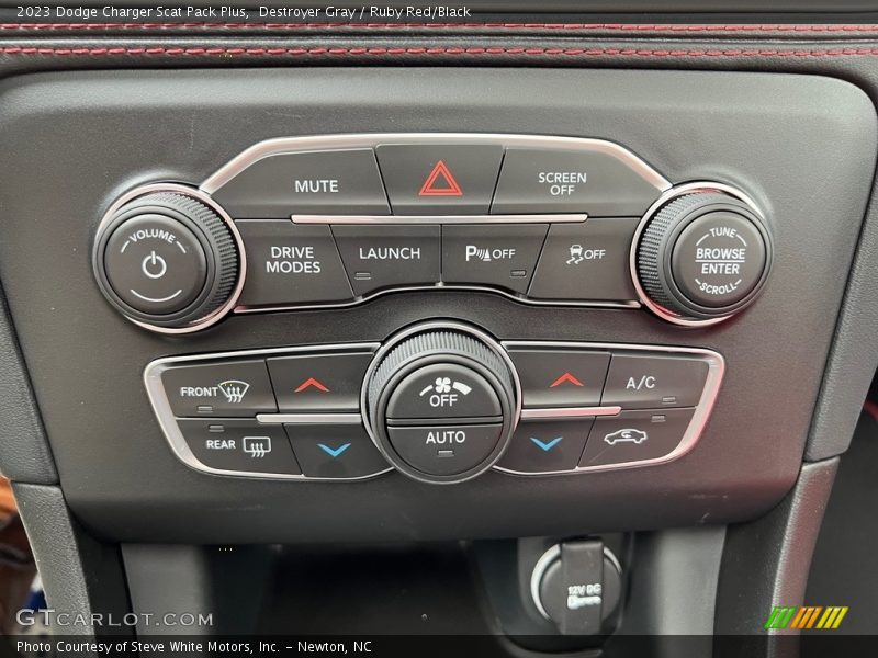 Controls of 2023 Charger Scat Pack Plus