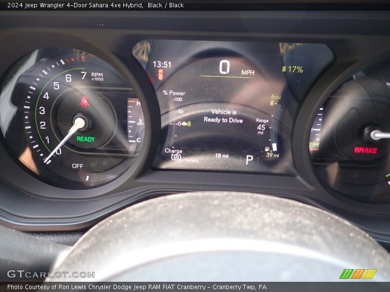  2024 Wrangler 4-Door Sahara 4xe Hybrid Sahara 4xe Hybrid Gauges