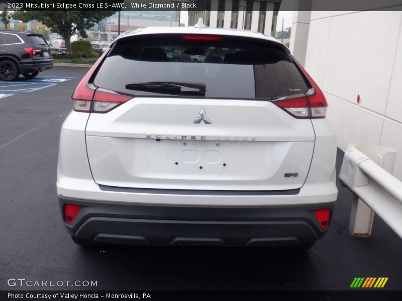 White Diamond / Black 2023 Mitsubishi Eclipse Cross LE S-AWC