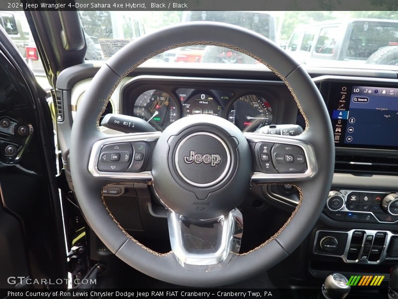  2024 Wrangler 4-Door Sahara 4xe Hybrid Steering Wheel