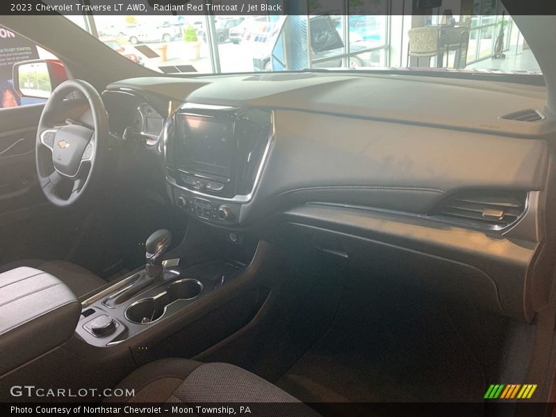 Radiant Red Tintcoat / Jet Black 2023 Chevrolet Traverse LT AWD