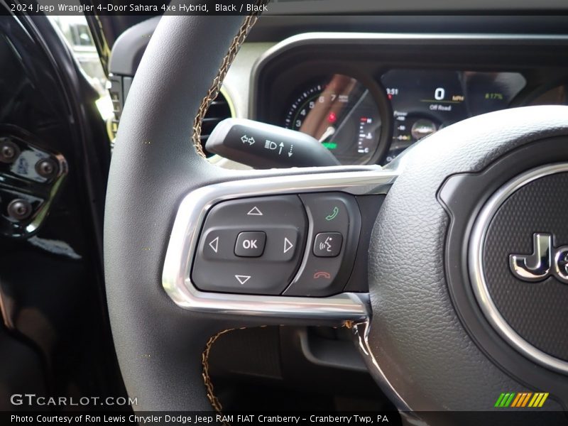  2024 Wrangler 4-Door Sahara 4xe Hybrid Steering Wheel