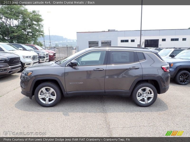 Granite Crystal Metallic / Black 2023 Jeep Compass Latitude 4x4