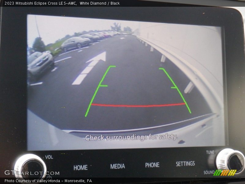 White Diamond / Black 2023 Mitsubishi Eclipse Cross LE S-AWC