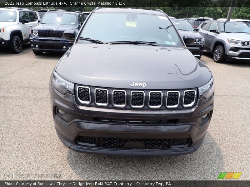 Granite Crystal Metallic / Black 2023 Jeep Compass Latitude 4x4