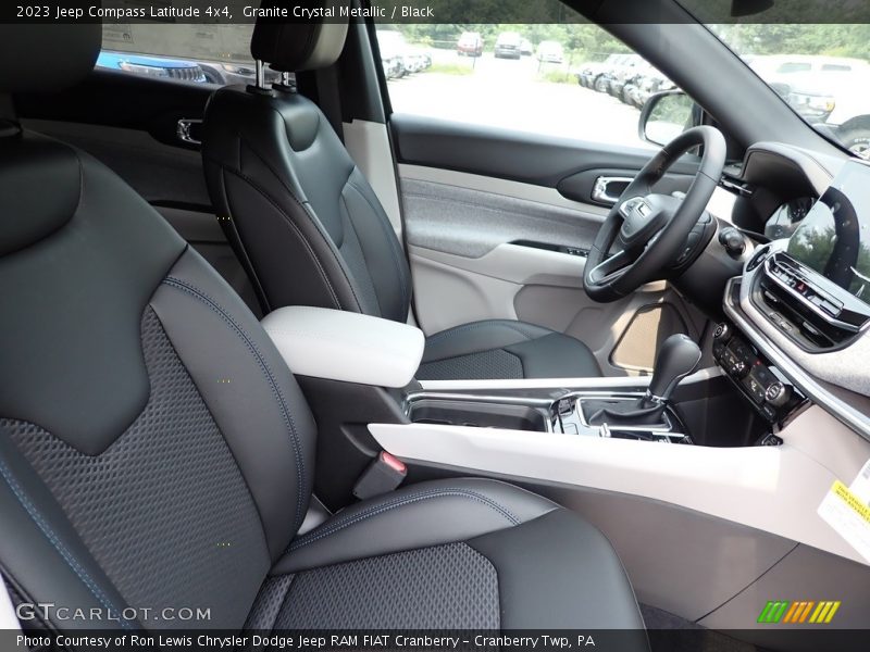 Granite Crystal Metallic / Black 2023 Jeep Compass Latitude 4x4