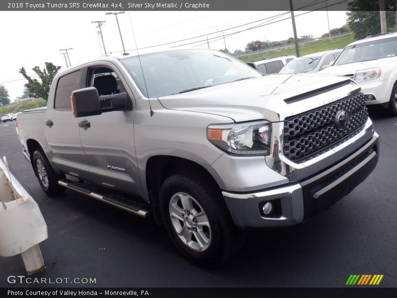  2018 Tundra SR5 CrewMax 4x4 Silver Sky Metallic