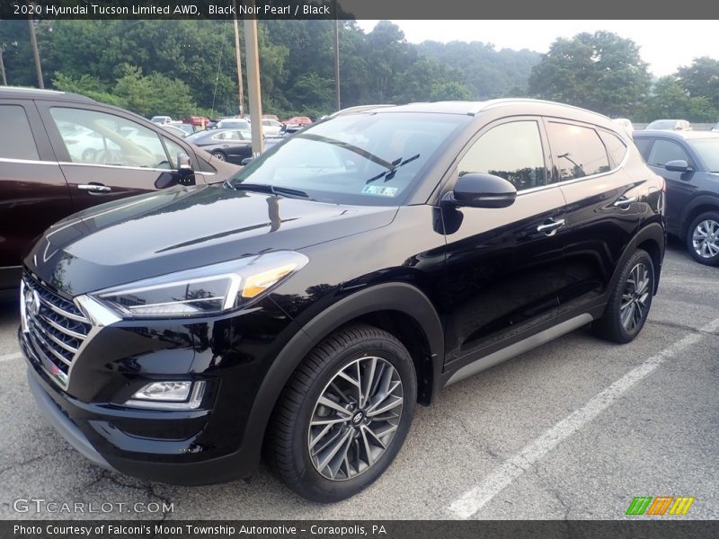 Black Noir Pearl / Black 2020 Hyundai Tucson Limited AWD