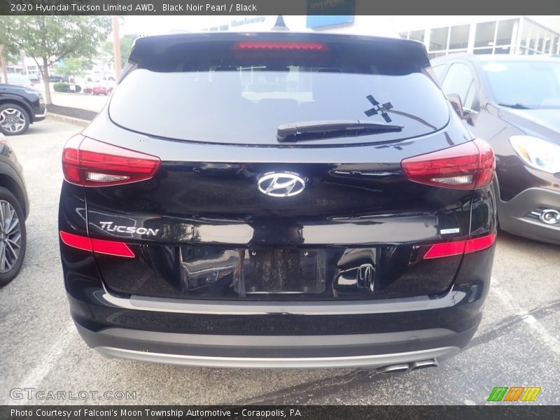 Black Noir Pearl / Black 2020 Hyundai Tucson Limited AWD