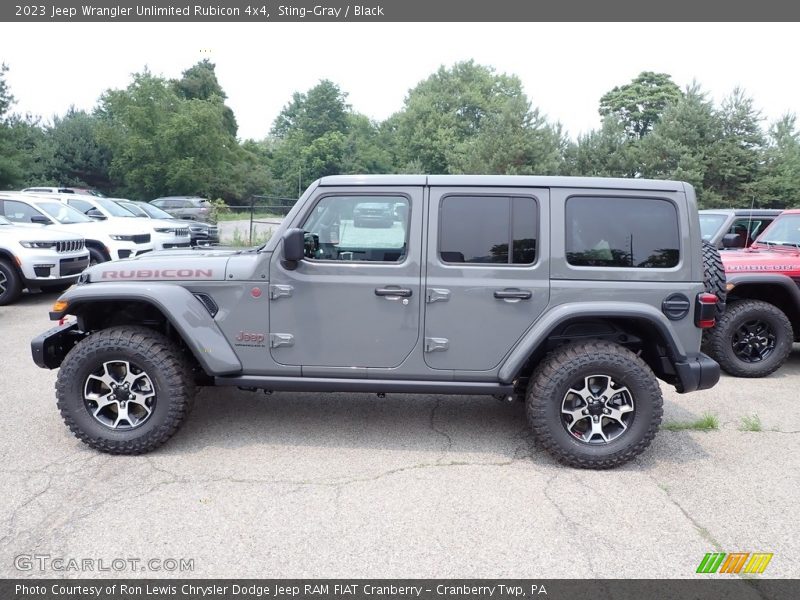  2023 Wrangler Unlimited Rubicon 4x4 Sting-Gray