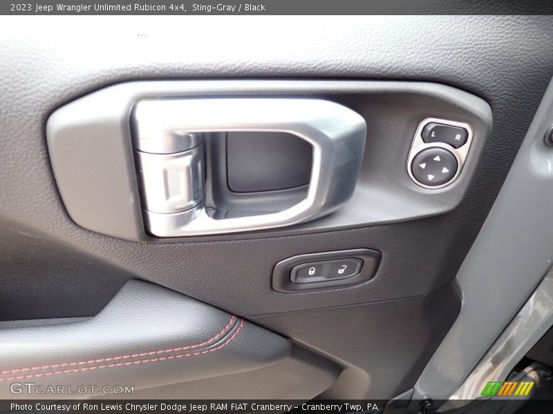 Door Panel of 2023 Wrangler Unlimited Rubicon 4x4