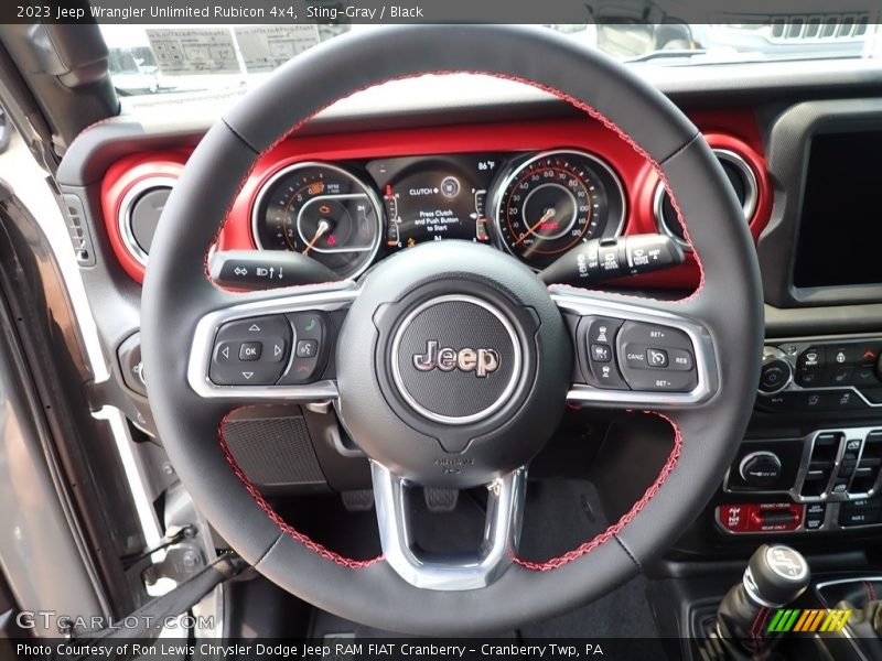 2023 Wrangler Unlimited Rubicon 4x4 Steering Wheel