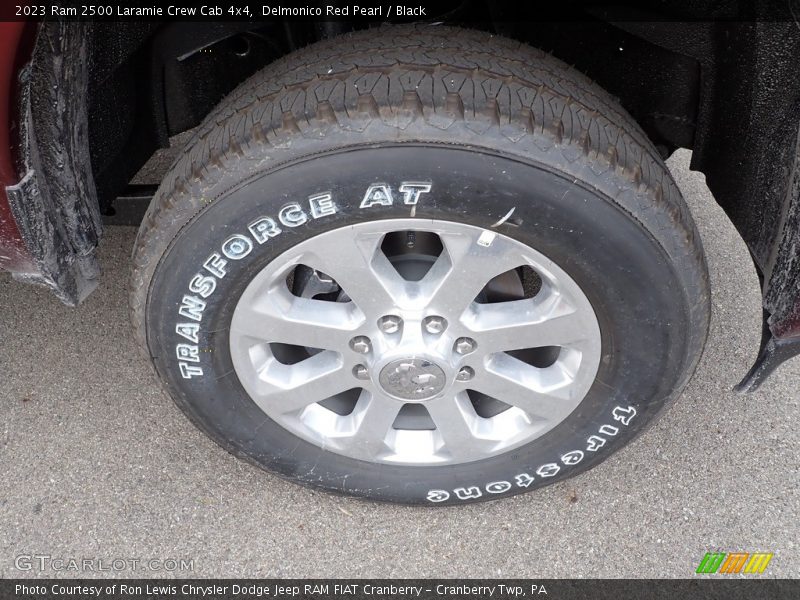 Delmonico Red Pearl / Black 2023 Ram 2500 Laramie Crew Cab 4x4