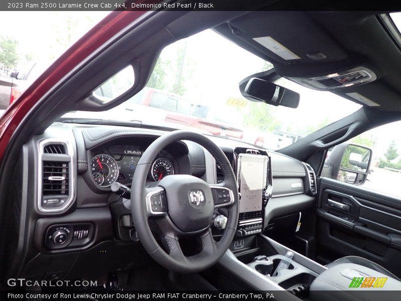 Dashboard of 2023 2500 Laramie Crew Cab 4x4