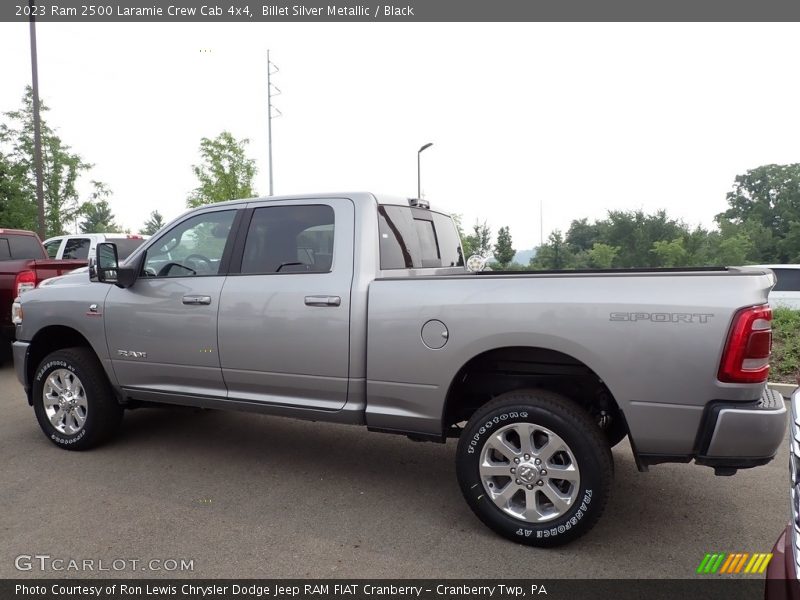 Billet Silver Metallic / Black 2023 Ram 2500 Laramie Crew Cab 4x4