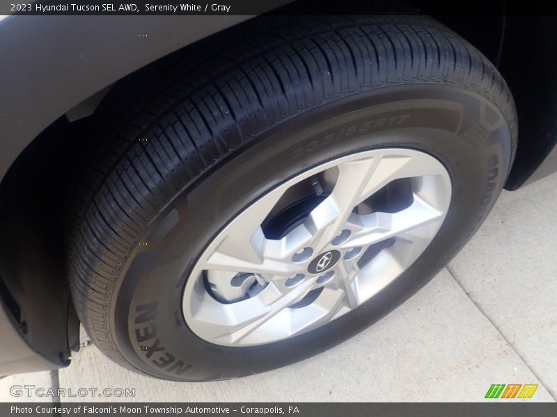 Serenity White / Gray 2023 Hyundai Tucson SEL AWD