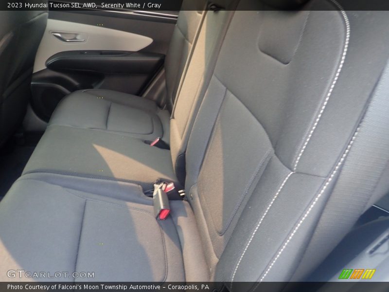Serenity White / Gray 2023 Hyundai Tucson SEL AWD