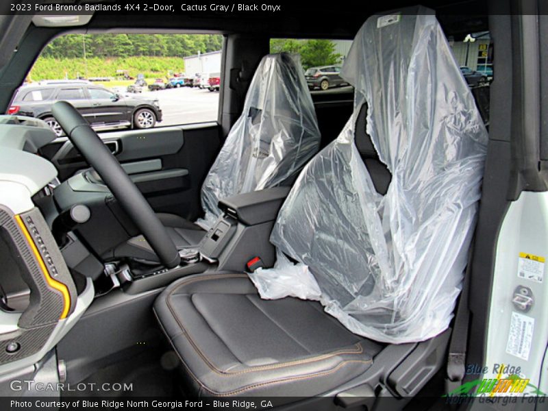 Cactus Gray / Black Onyx 2023 Ford Bronco Badlands 4X4 2-Door