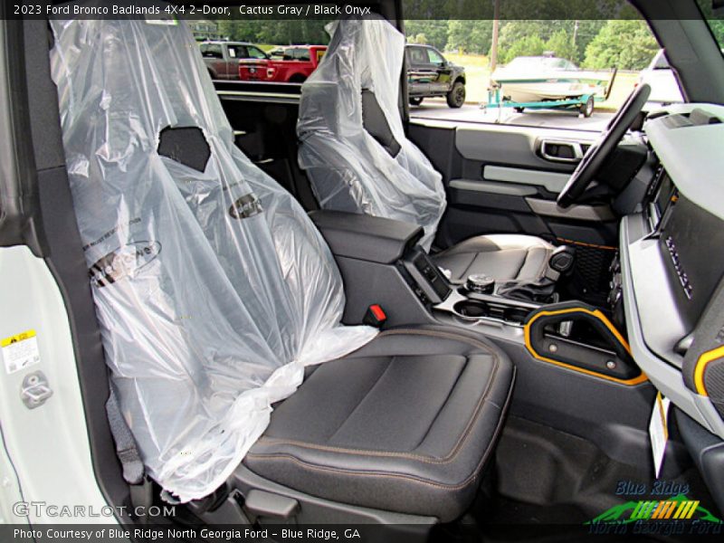 Cactus Gray / Black Onyx 2023 Ford Bronco Badlands 4X4 2-Door