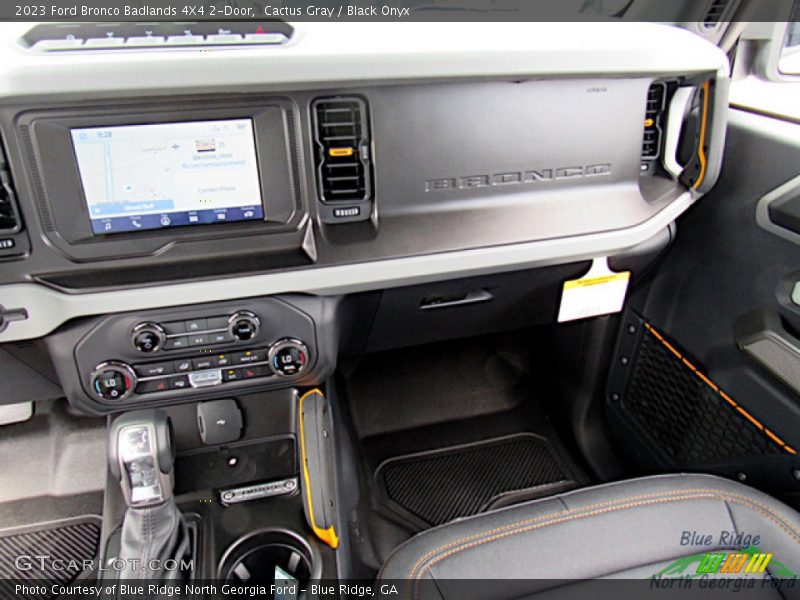 Cactus Gray / Black Onyx 2023 Ford Bronco Badlands 4X4 2-Door