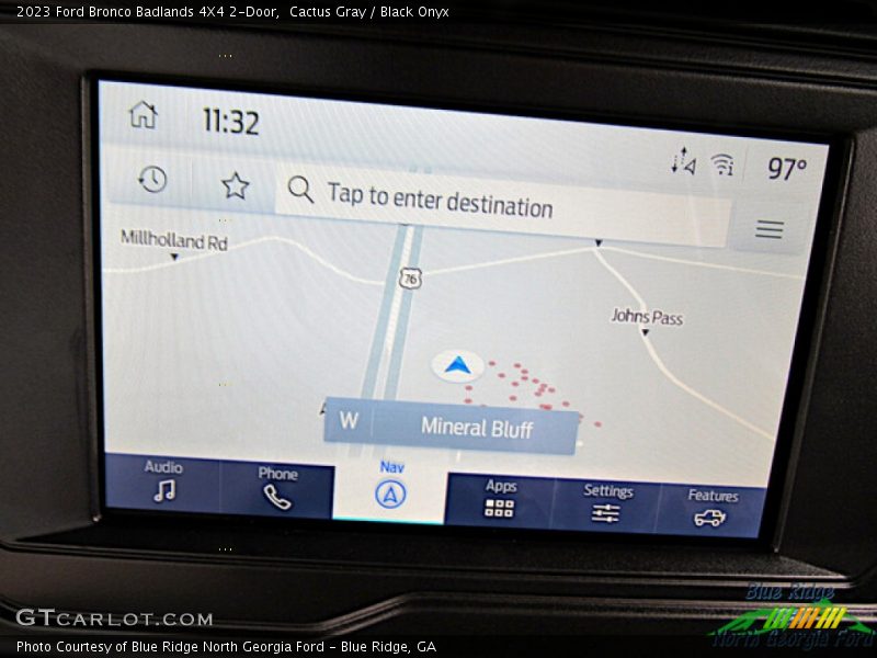 Cactus Gray / Black Onyx 2023 Ford Bronco Badlands 4X4 2-Door