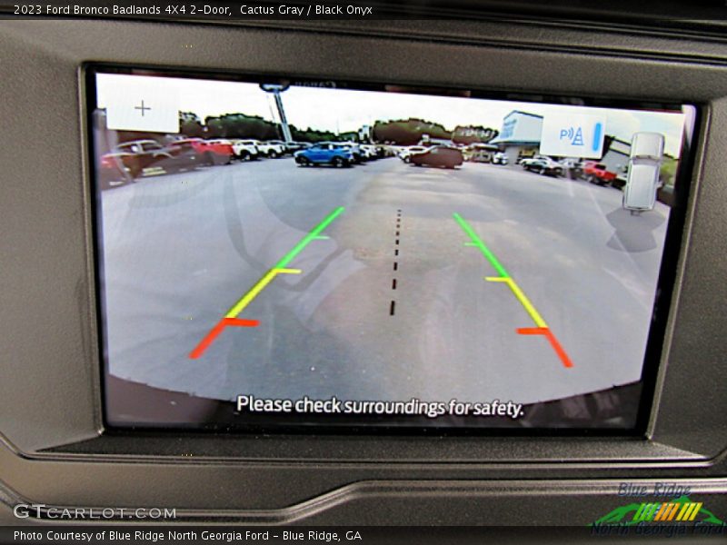 Cactus Gray / Black Onyx 2023 Ford Bronco Badlands 4X4 2-Door