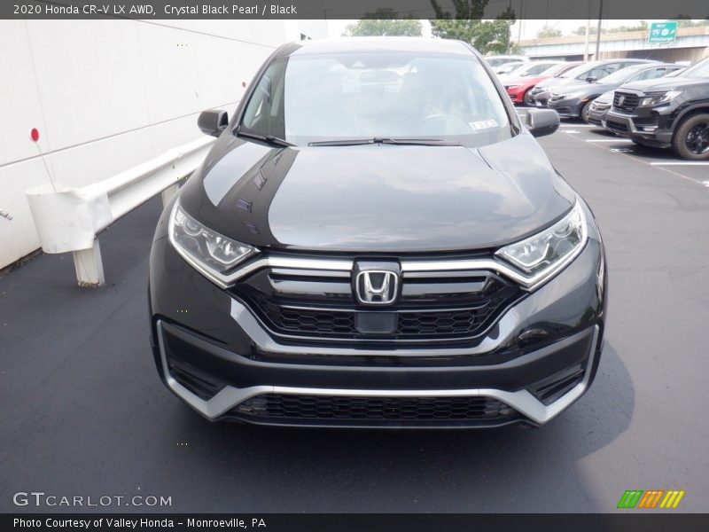 Crystal Black Pearl / Black 2020 Honda CR-V LX AWD