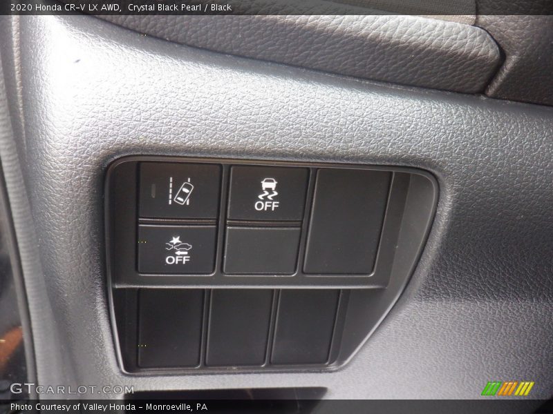Crystal Black Pearl / Black 2020 Honda CR-V LX AWD