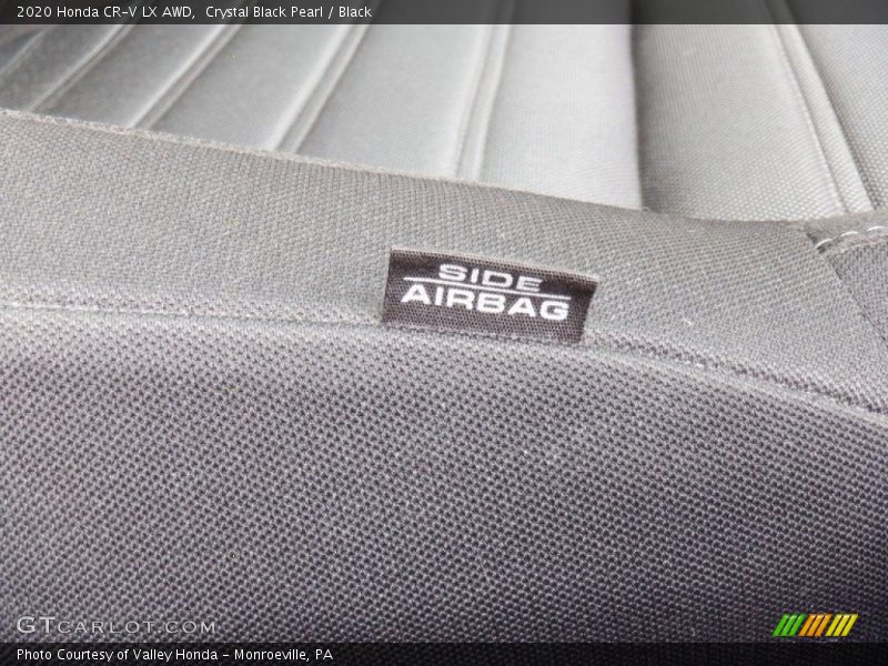 Crystal Black Pearl / Black 2020 Honda CR-V LX AWD