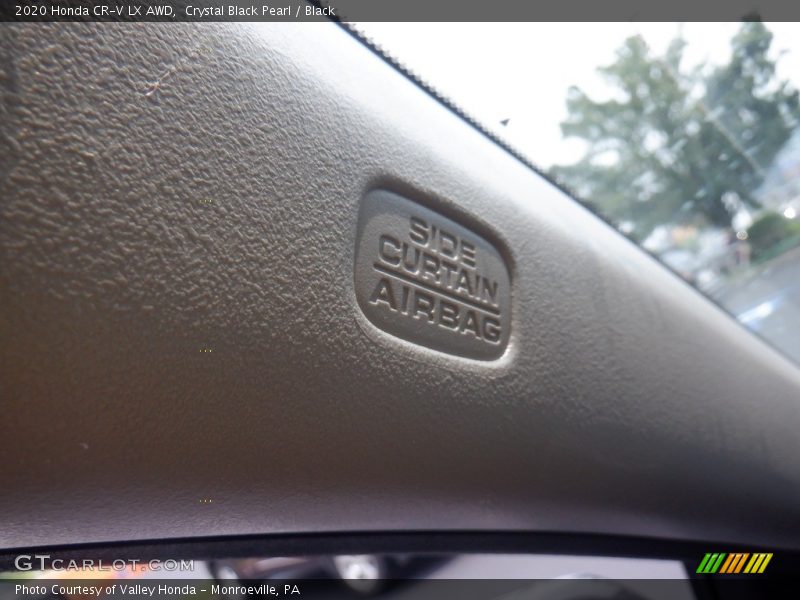 Crystal Black Pearl / Black 2020 Honda CR-V LX AWD
