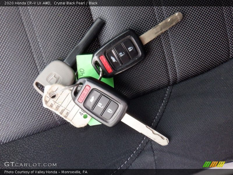 Crystal Black Pearl / Black 2020 Honda CR-V LX AWD