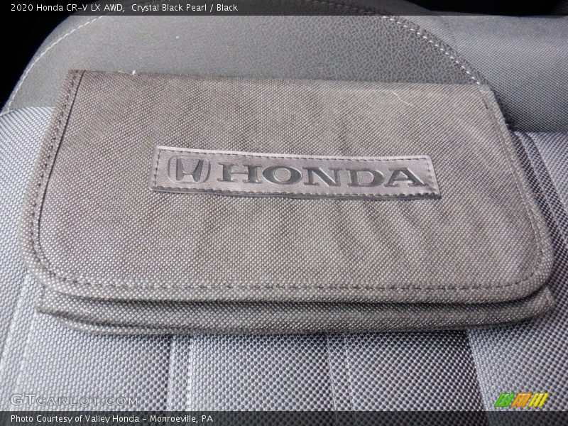 Crystal Black Pearl / Black 2020 Honda CR-V LX AWD