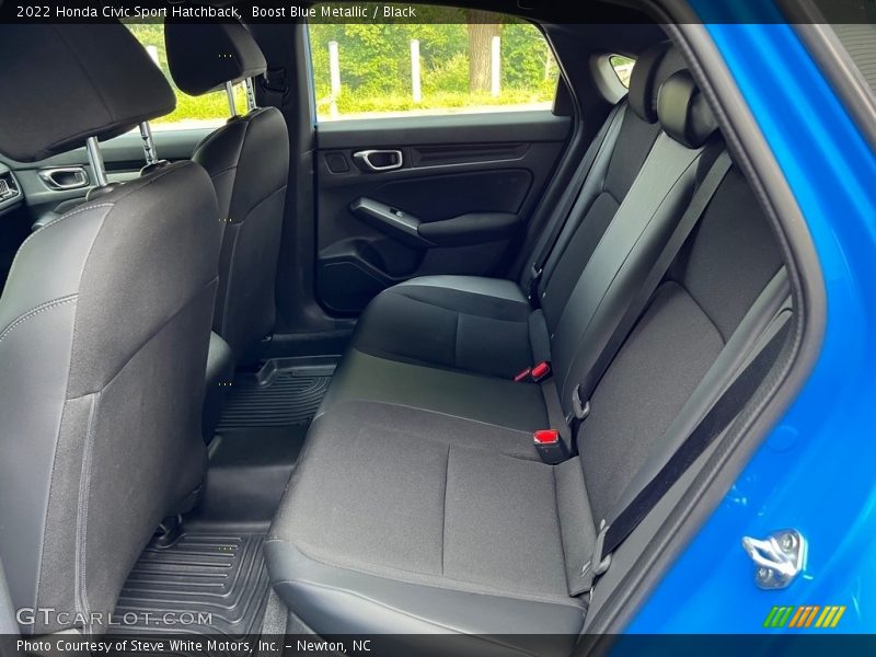 Rear Seat of 2022 Civic Sport Hatchback
