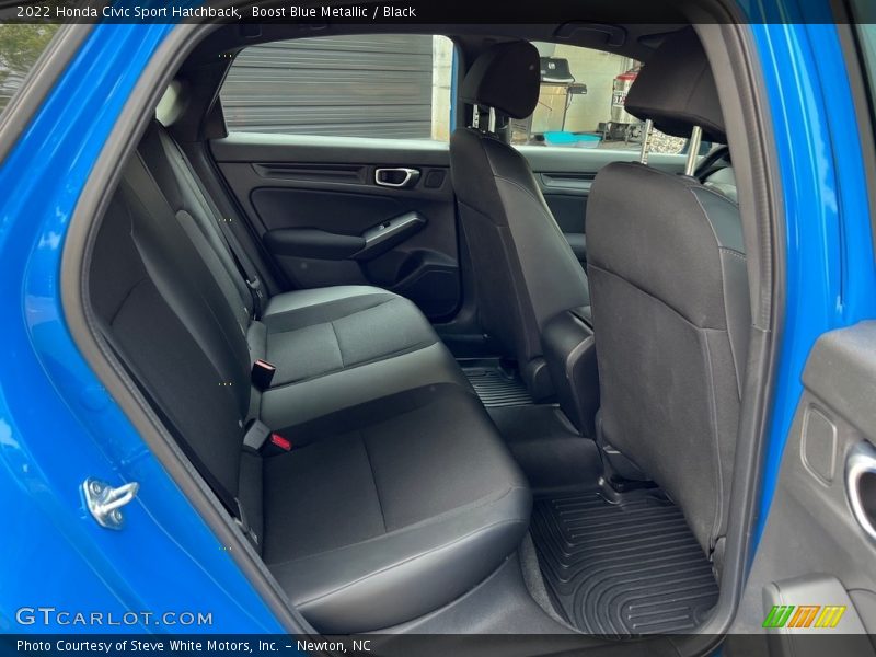 Rear Seat of 2022 Civic Sport Hatchback