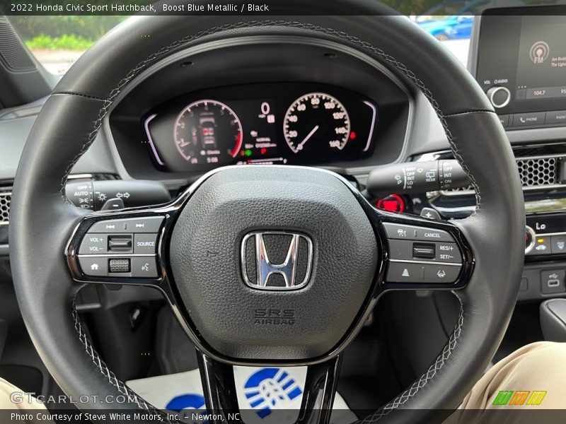  2022 Civic Sport Hatchback Steering Wheel