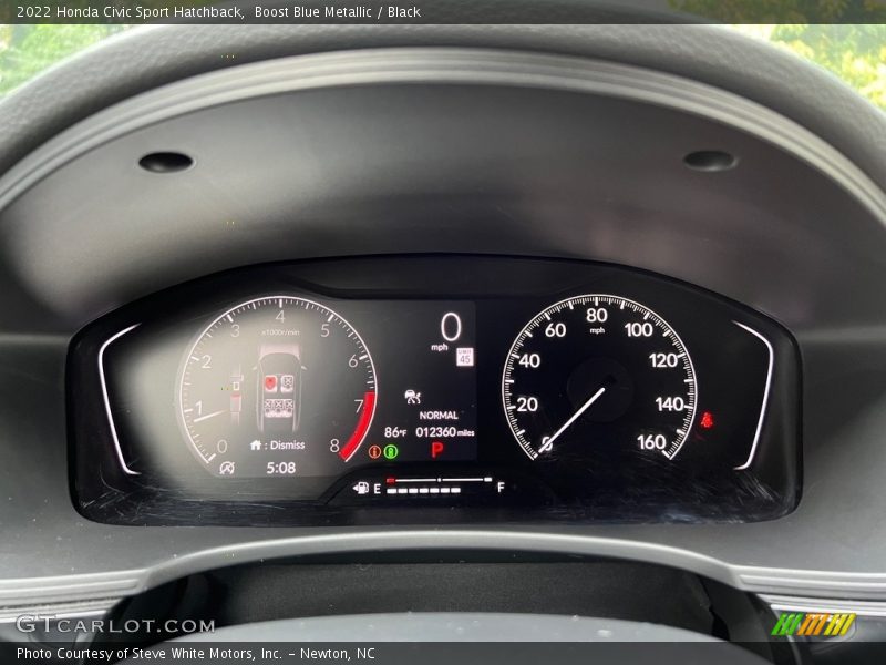  2022 Civic Sport Hatchback Sport Hatchback Gauges