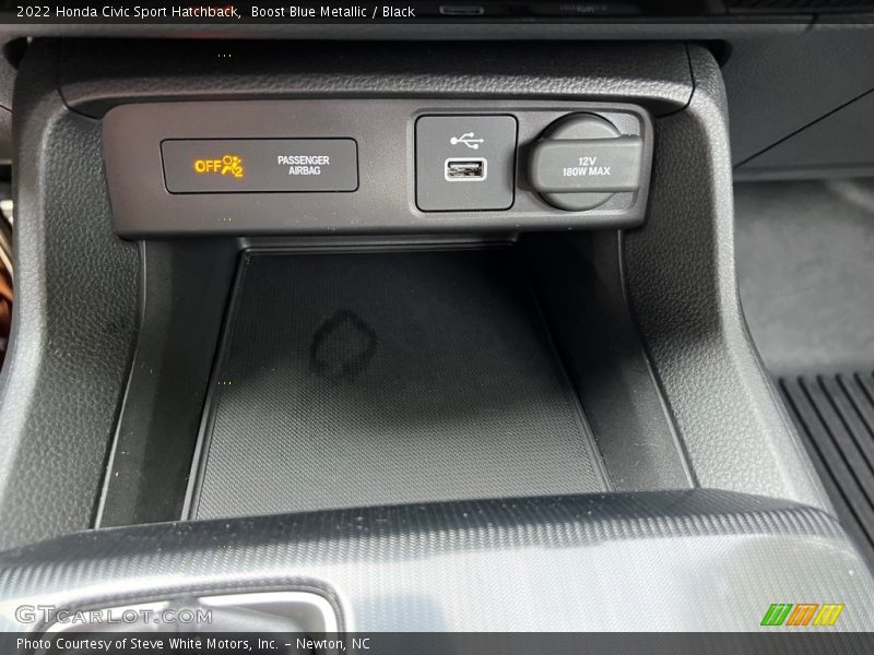 Boost Blue Metallic / Black 2022 Honda Civic Sport Hatchback