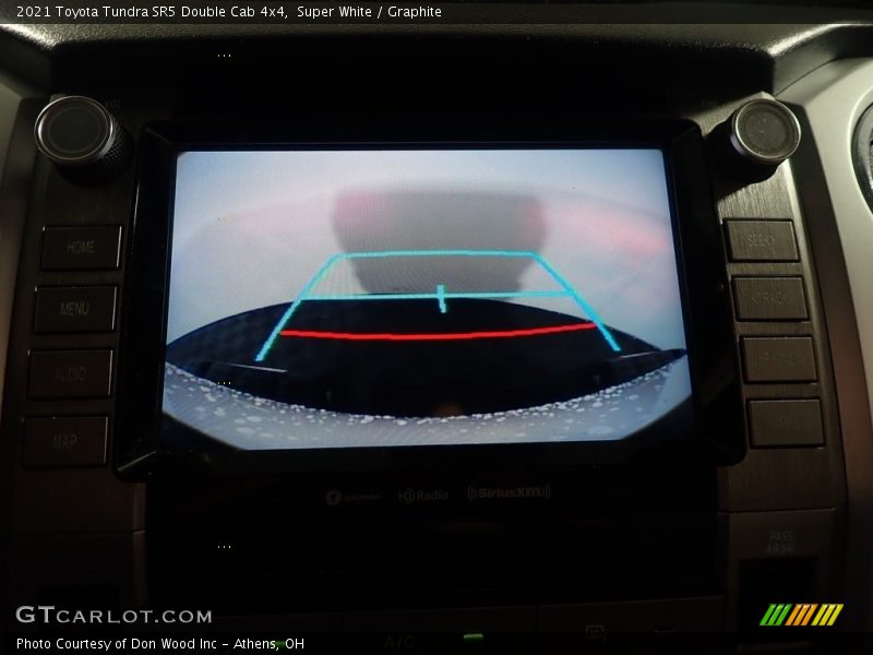 Super White / Graphite 2021 Toyota Tundra SR5 Double Cab 4x4