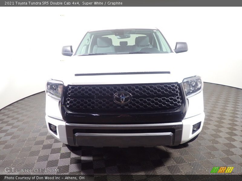 Super White / Graphite 2021 Toyota Tundra SR5 Double Cab 4x4