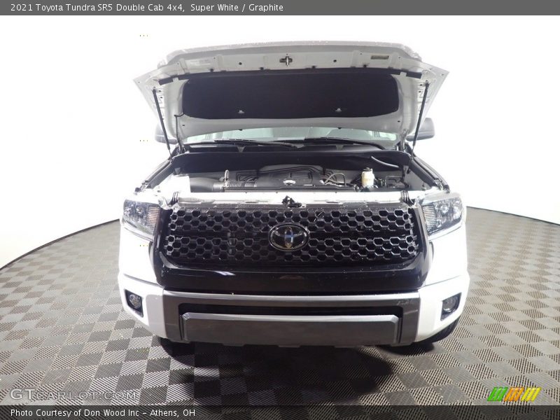 Super White / Graphite 2021 Toyota Tundra SR5 Double Cab 4x4