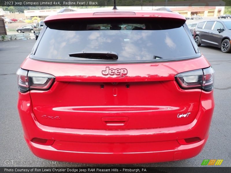 Redline Pearl / Black 2023 Jeep Compass Limited 4x4