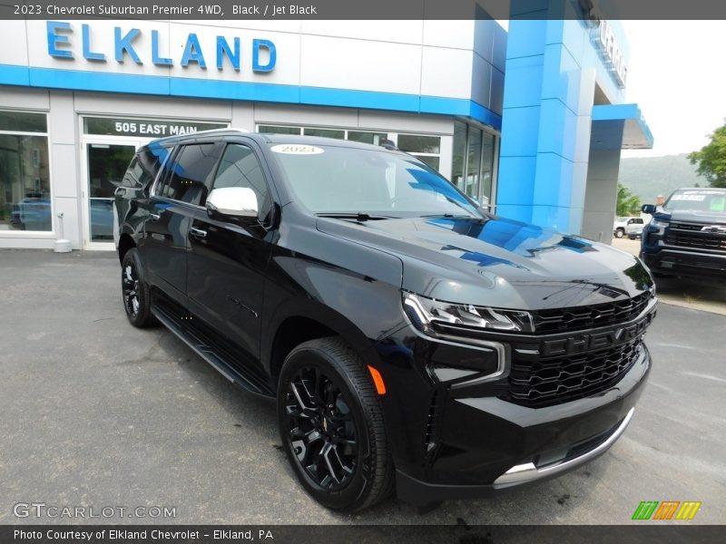 Black / Jet Black 2023 Chevrolet Suburban Premier 4WD